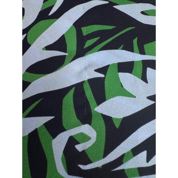 Belle by Kim Gravel Sz Large Twilight Flirty Floral Split Neck Poncho - Picture 7 of 11